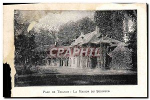 Old Postcard From Trianon Park The House Of The Lord