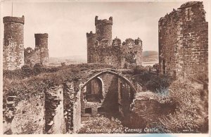 Banqueting Hall, Conway Castle United Kingdom, Great Britain, England Paper o...