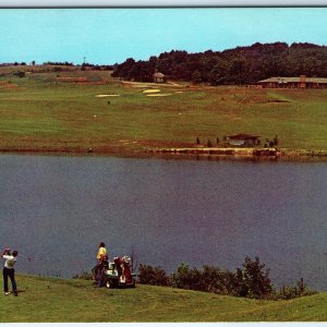 c1960s Tryon NC Red Fox Country Club PC Championship Golf Course 17th Green A230
