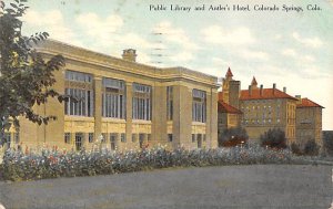 Public Library & Antler's Hotel Colorado Springs, Colorado, USA  