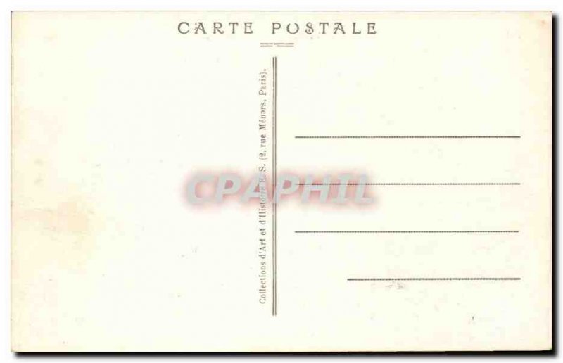 Old Postcard History Old Montmartre Mouin de la Galette in 1850