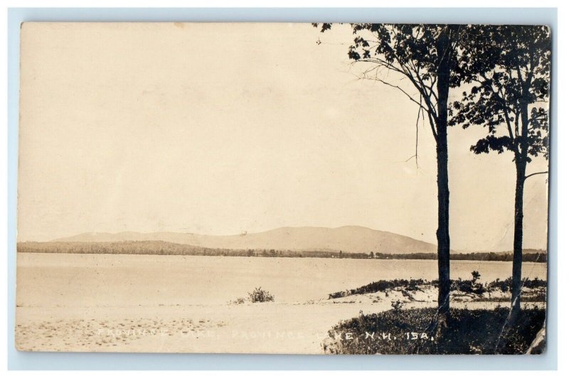 View Of Province Lake New Hampshire NH RPPC Photo Unposted Antique Postcard 