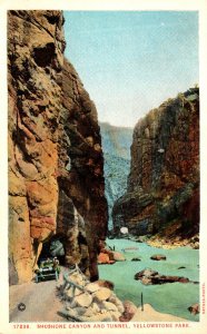 Yellowstone National Park Shoshone Canyon and Tunnel Haynes Photo