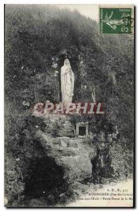 Old Postcard The Cran Audinghen egg Our Lady of Me