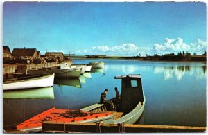 VINTAGE POSTCARD MALPEQUE COVE AT PRINCE EDWARD ISLAND CANADA POSTED 1969