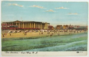 ANTIQUE POSTCARD THE STOCKTON CAPE MAY N.J.