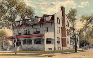 LIMA, OH  Ohio      THE LIMA CLUB    c1910's Postcard