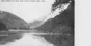 Idaho Grand Canyon Snake River Payette Conoco Touraide Postcard 22-8025