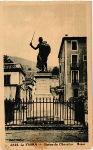 CPA Le VIGAN - Statue du Chevallier Asses (458572)