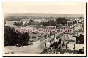 Old Postcard Remoulins Pont Neuf And The Villie