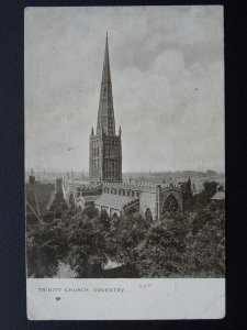 Warwickshire COVENTRY Trinity Church - Old Postcard