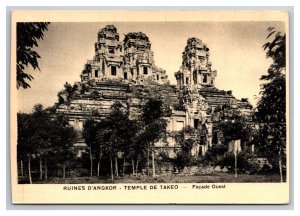 Angkor Wat Ancient Ruins Cambodia Asia UNP DB Postcard Y17