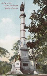 Massachusetts Boston Soldiers and Sailors Monument