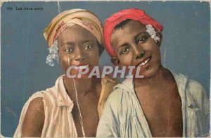 Old Postcard Les Bons Amis Africa