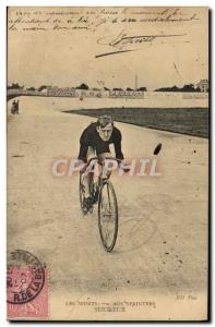 Postcard Old Bike Cycle Cycling sprinters Our Lord