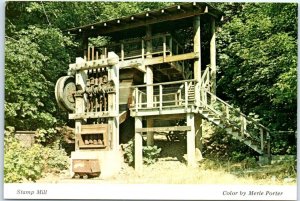 Postcard - Stamp Mill - California