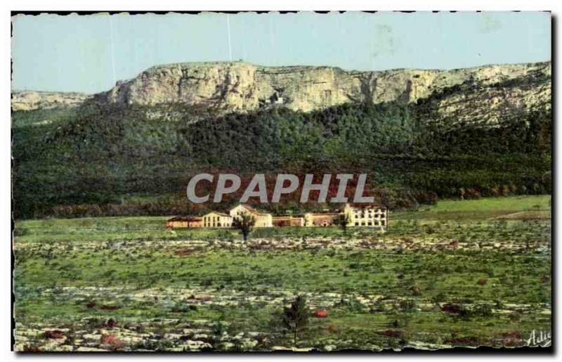 Old Postcard La Sainte Baume General view