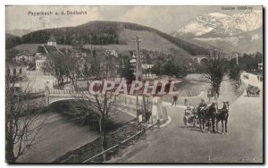 Austria - Austria - Payerbach is to Suedbahn - Old Postcard
