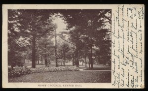 Front Grounds, Kemper Hall, Kenosha, WI. 1905 undivided back postcard