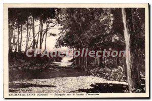 Postcard Old Taussat Les Bains Echappee On The Bassin D'Arcachon