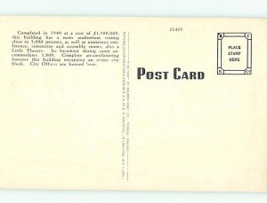 Linen BUILDING SCENE Topeka Kansas KS H6375