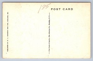 J93/ Oakland Maryland Postcard c1930s Deep Creek Lake Bridge  73