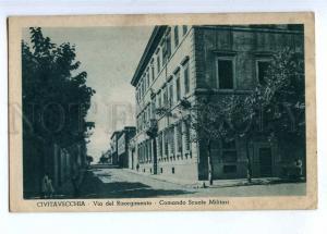 190334 ITALY CIVITAVECCHIA Command Military Schools Vintage