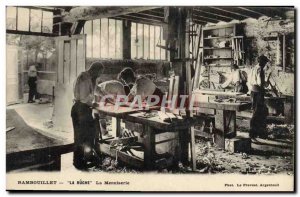 Old Postcard Rambouillet La Ruche Carpentry TOP