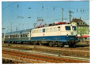 Electric Locomotive Train, Bundesbahn, Germany