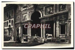 Postcard Old Roma Villa Medici Prospetto del Palazzo dell'Accademia di Francia