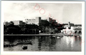 c1950s Greece Palace of Grand Master of Knights of Rhodes RPPC Real Photo A141