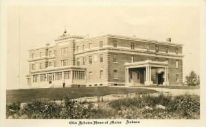 Auburn 1920s Odd Fellows Home of Maine RPPC Photo Postcard 2141