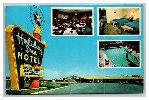 Vintage 1961 Advertising Postcard Holiday Inn Hotel US 40 Independence Missouri