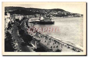 Old Postcard Nice Mont Boron The Promenade des Anglais