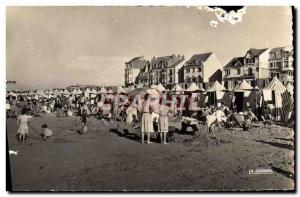 Modern Postcard Malo les Bains Beach