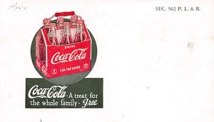 Coca Cola Frankfort, IN, USA Postcard