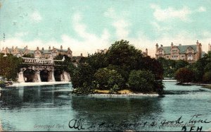 England Huddersfield Greenhead Park 1907