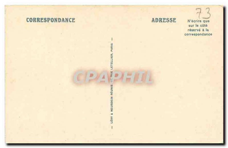 Old Postcard Lake Bourget and the Dent du Chat