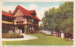 Porte Cochere Administration Building - Battle Creek, Michigan MI  