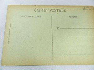 Vintage Postcard BREST Vue vers le Port de Guerre at la Place du Chateau 140