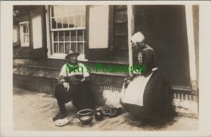 Netherlands Postcard - Eiland Marken, Waterland, North Holland   RS28195