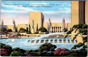 Postcard FOUNTAIN SCENE Dallas Texas TX AK9956
