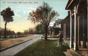 Fort Douglas UT Salt Lake City c1910 Postcard #2