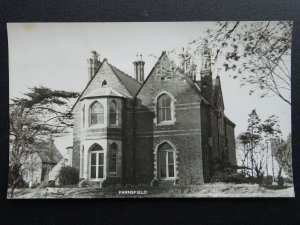 Nottingham Newark FARNSFIELD unknown House - Old RP Postcard