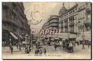 Old Postcard Marseille Rue de Noailles