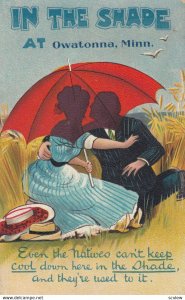 Umbrella Couple , OWATONNA , Minn. , 00-10s ; #1