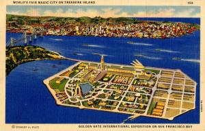 CA - San Francisco, 1939-40. Golden Gate International Exposition. Magic City...