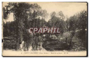 Old Postcard Saint Maixent (Deux Sevres) Edge of Sevre