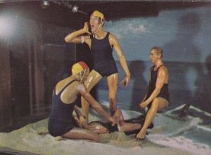 Australian Body Waxing Lifesavers Advertising Postcard