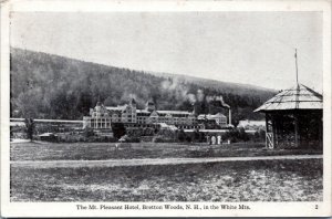 Postcard NH Bretton Woods - Mt. Plesant Hotel in the White Mountains